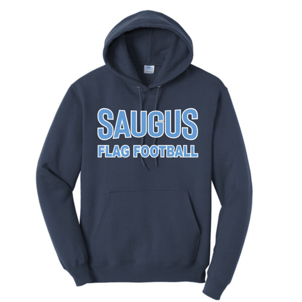 SHS Flag Football Embroidered Twill Hoodie - Ladies Thumbnail